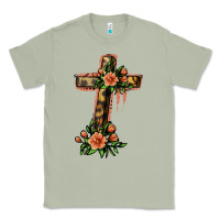 Matcha Flower Cross Classic Tee - Jasminsmagicworld