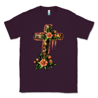 Plum Flower Cross Classic Tee - Jasminsmagicworld
