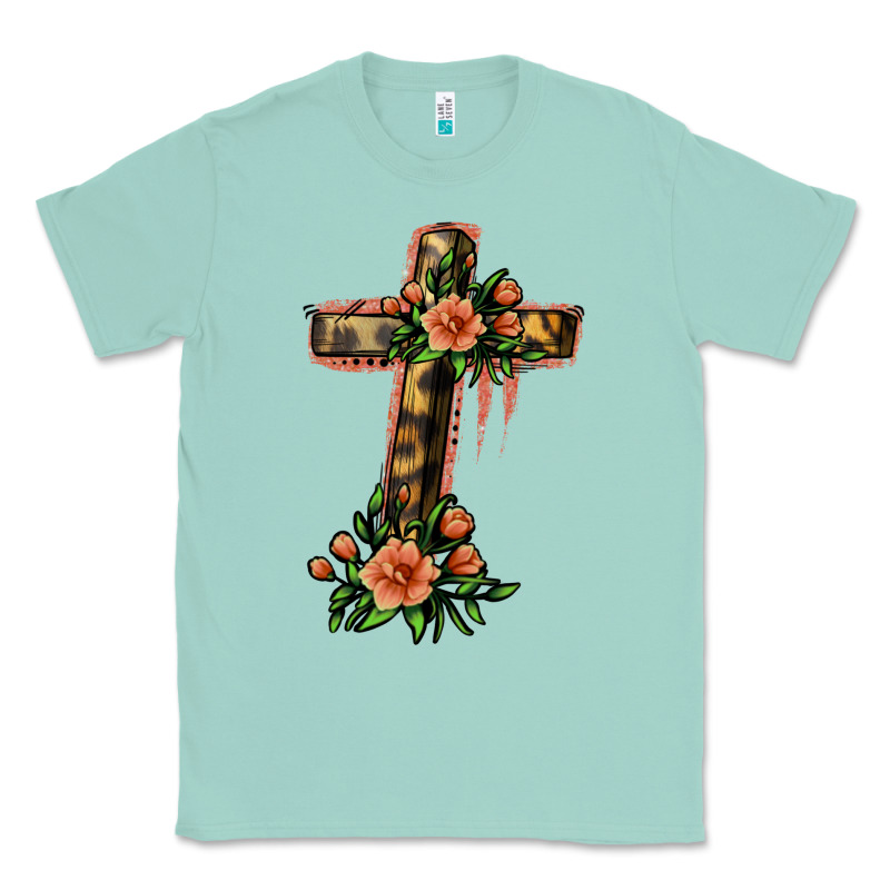 Flower Cross Classic Tee by Jasminsmagicworld | Teevron
