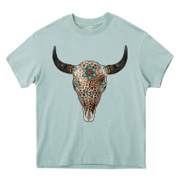 Arona Leopard Bull Skull Heavy Core Tee - Jasminsmagicworld