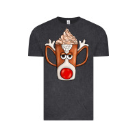 Vintage Black Coffee  Animal Vintage Tee - CowhideDigitalArt