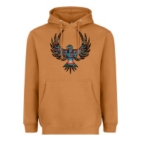 Meerkat aztec leopard thunderbird Heavyweight Hoodie - RanaPortraitStore