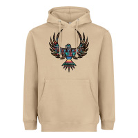 Mushroom aztec leopard thunderbird Heavyweight Hoodie - RanaPortraitStore