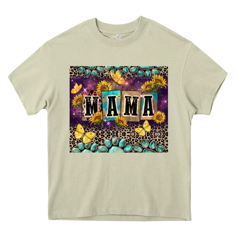 Mama With Sunflowers Heavy Core Tee by FaDigitalArtStudio | Teevron