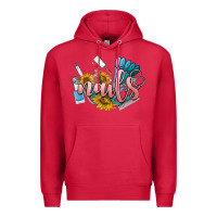 Cardinal nails Premium Hoodie - BarkalooDesign