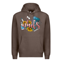Coffee nails Premium Hoodie - BarkalooDesign