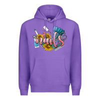 Purple nails Premium Hoodie - BarkalooDesign