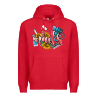 Red nails Premium Hoodie - BarkalooDesign