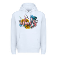 White nails Premium Hoodie - BarkalooDesign