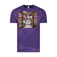 Cloud Purple happy easter Vintage Tee - CowhideDigitalArt