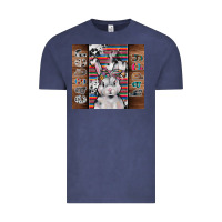 Vintage Denim happy easter Vintage Tee - CowhideDigitalArt