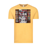 Vintage Mustard happy easter Vintage Tee - CowhideDigitalArt