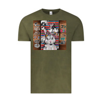 Vintage Olive happy easter Vintage Tee - CowhideDigitalArt