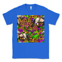 True Royal mardi gras leopard horse seamless pattern Classic Tee - FaDigitalArtStudio