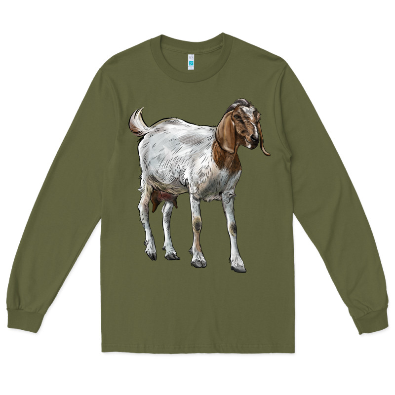 Boer Goat Long Sleeve Tee by LillyAllenDesigns | Teevron