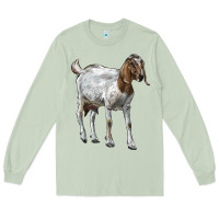 Matcha Boer Goat Long Sleeve Tee - LillyAllenDesigns