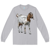 Moon Dust Boer Goat Long Sleeve Tee - LillyAllenDesigns