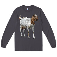 Smoke Boer Goat Long Sleeve Tee - LillyAllenDesigns
