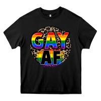 Black Gay af Heavy Core Tee - FaDigitalArtStudio
