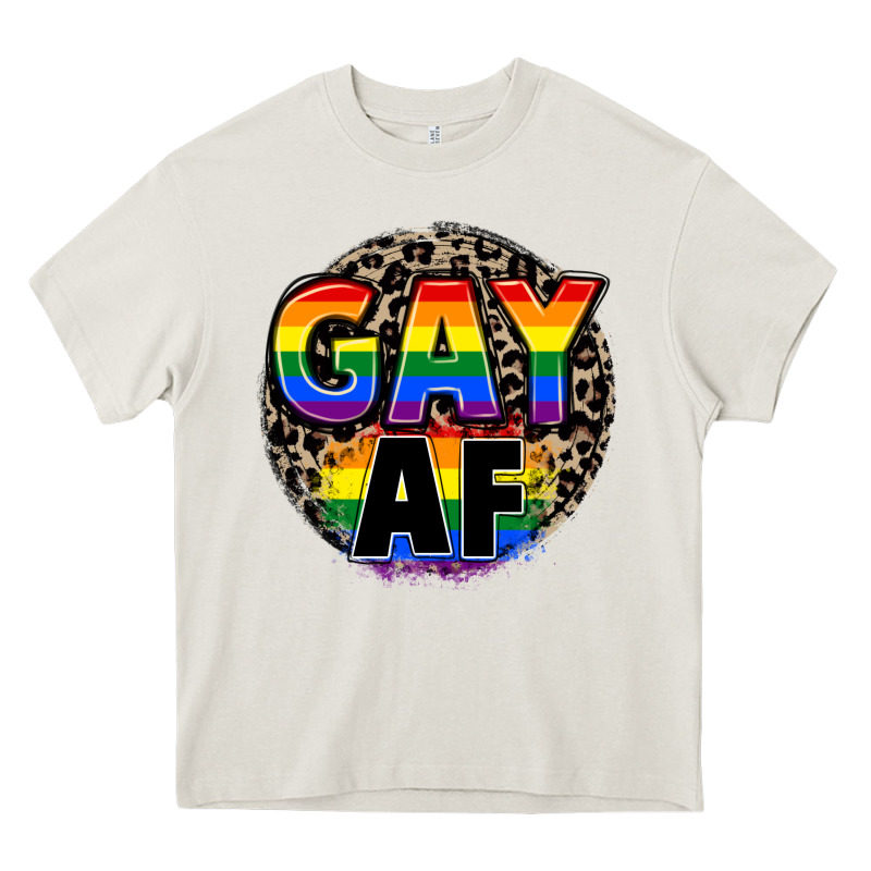 Gay Af Heavy Core Tee by FaDigitalArtStudio | Teevron
