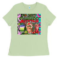 Matcha summer time Ladies Tee - CowhideDigitalArt