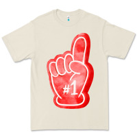 Bone number one foam finger Premium Tee - FaDigitalArtStudio