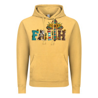 Vintage Mustard faith Vintage Hoodie - Artiststas