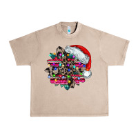 French Oak serape and leopard christmas Urban Heavy Tee - CowhideDigitalArt