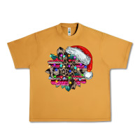 Peanut Butter serape and leopard christmas Urban Heavy Tee - CowhideDigitalArt