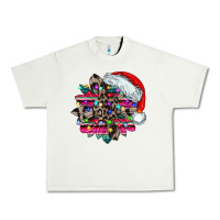 Pistachio serape and leopard christmas Urban Heavy Tee - CowhideDigitalArt