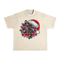Sandshell serape and leopard christmas Urban Heavy Tee - CowhideDigitalArt