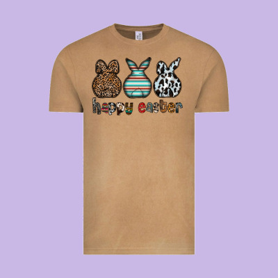 Happy Easter Vintage Tee Designed By Cowhidedigitalart