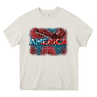 America America America America 4th Of July Heavy Core Tee | Teevron