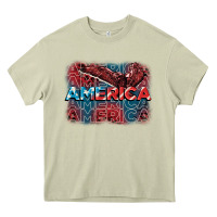 Mossy America america america america 4th of july Heavy Core Tee - FaDigitalArtStudio