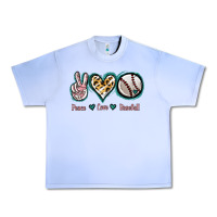 Grape Ice Peace Love Baseball Urban Heavy Tee - Jasminsmagicworld
