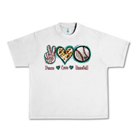 Lunar Rock Peace Love Baseball Urban Heavy Tee - Jasminsmagicworld