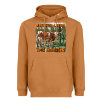 Meerkat whatever lassos your longhorn Heavyweight Hoodie - RanaPortraitStore