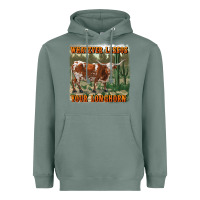 Sage whatever lassos your longhorn Heavyweight Hoodie - RanaPortraitStore