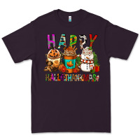 Plum Happy hallothankmas coffee cups Premium Tee - FaDigitalArtStudio