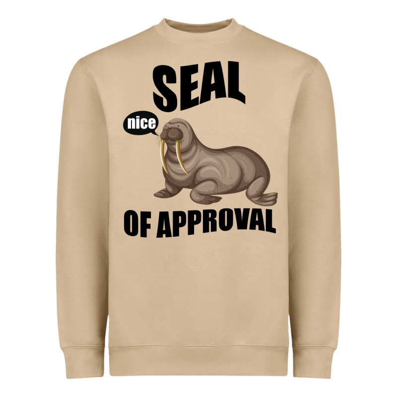 Seal Nice Of Approval Heavyweight Sweatshirt by Bettercallsaul | Teevron