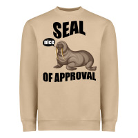 Mushroom Seal nice Of Approval Heavyweight Sweatshirt - Bettercallsaul