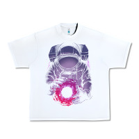 White astronaut deep space Urban Heavy Tee - maiPhamDesign