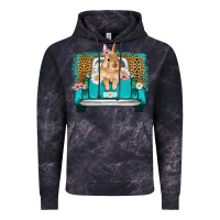 Cloud Black easter bunny truck Vintage Hoodie - Artiststas