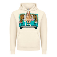 Vintage Artic easter bunny truck Vintage Hoodie - Artiststas