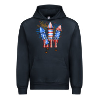 Navy Let's Get Lit Urban Hoodie - RanaPortraitStore