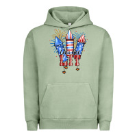Pigment Oil Green Let's Get Lit Urban Hoodie - RanaPortraitStore
