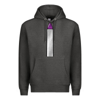 Charcoal Heather manicure file Premium Hoodie - BarkalooDesign