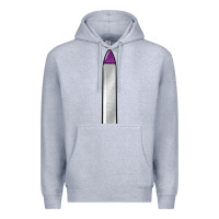 Heather Grey manicure file Premium Hoodie - BarkalooDesign