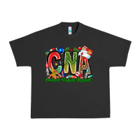 Pigment Black Christmas CNA Urban Heavy Tee - CowhideDigitalArt