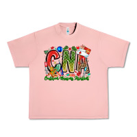 Salmon Christmas CNA Urban Heavy Tee - CowhideDigitalArt